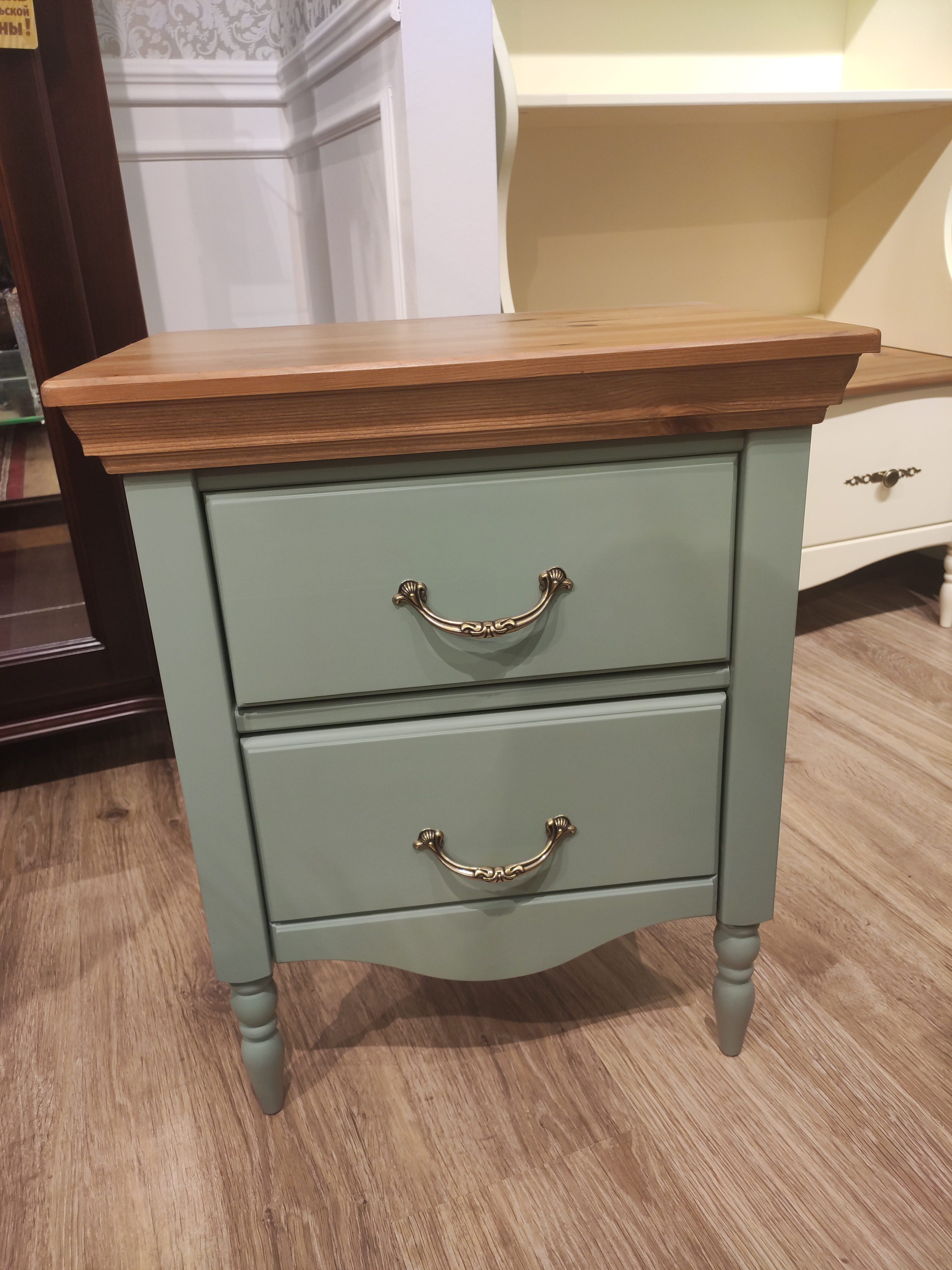 Тумба с 2 ящиками сосна Айно №2