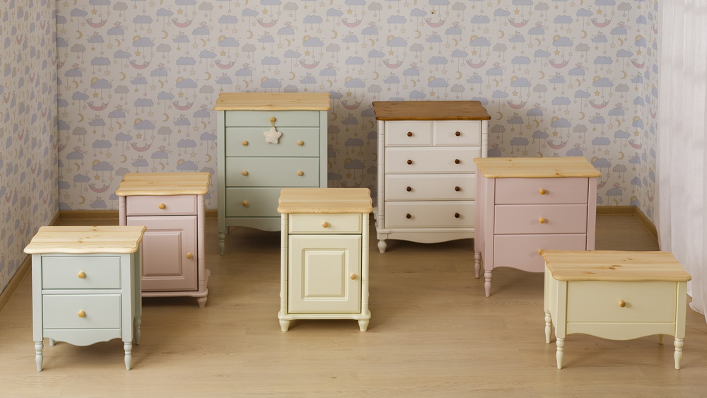 Тумба с 3 ящиками сосна Айно №3