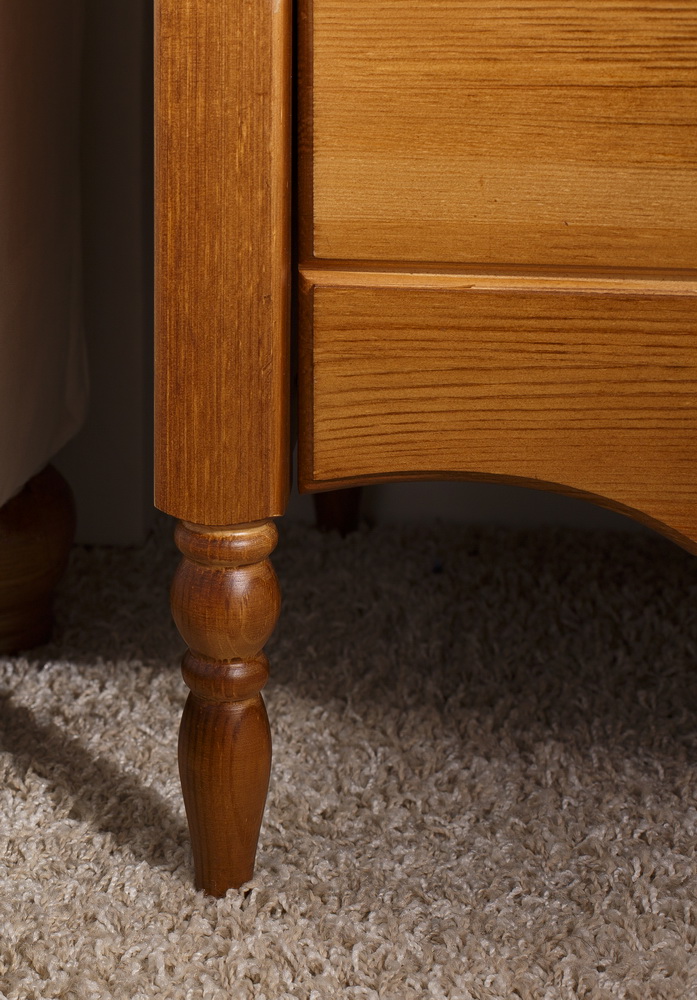 Комод с 3 ящиками белый Айно №7