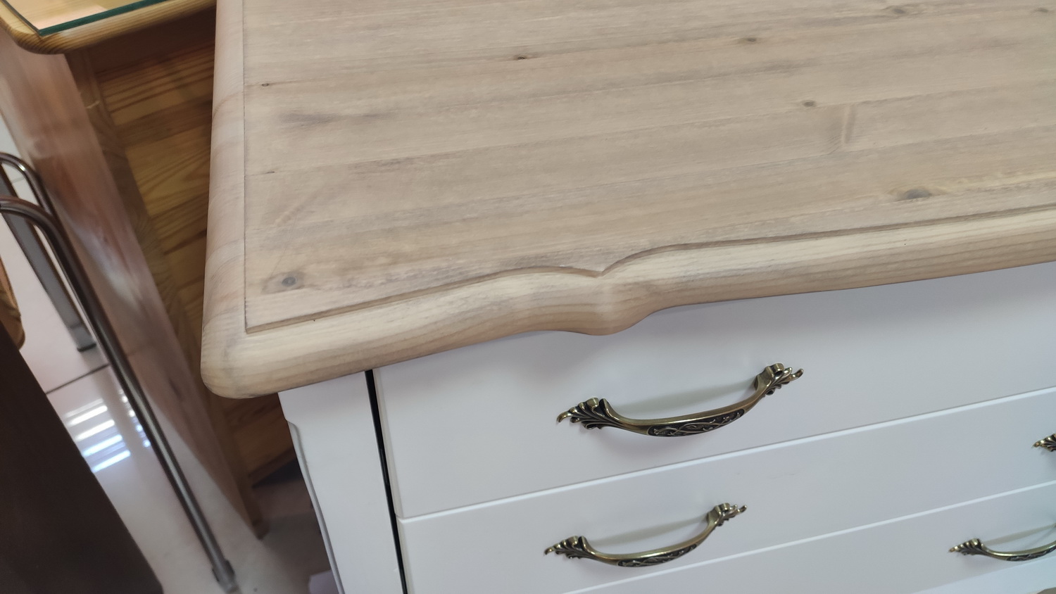 Комод с 3 ящиками массив сосны Ари-Прованс №1