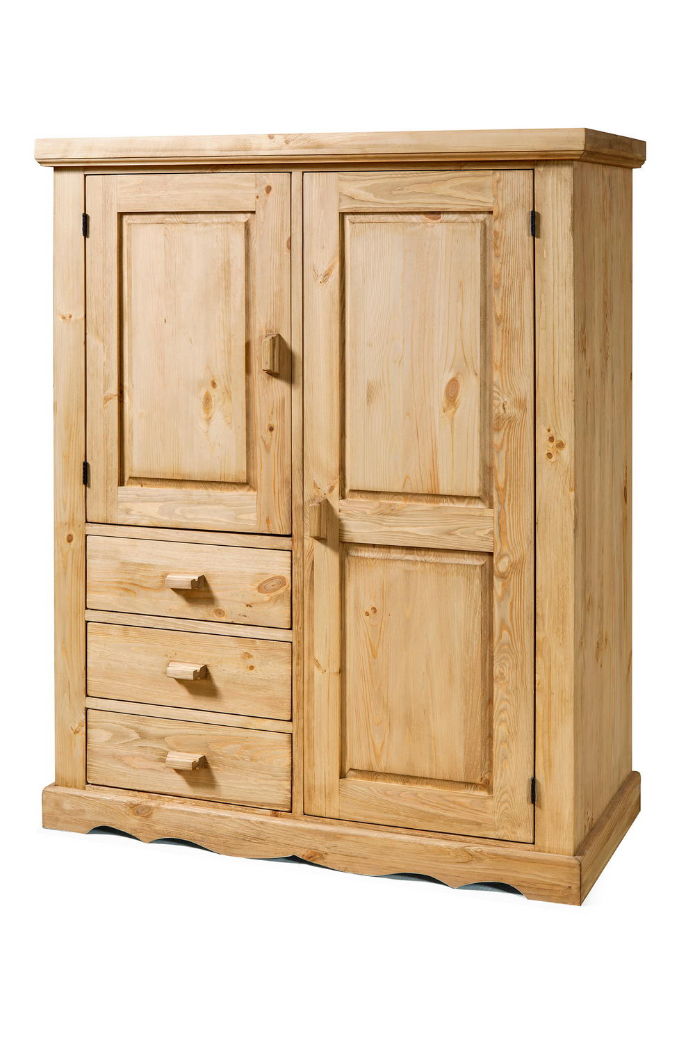 Шкаф массив сосны с ящиками  Арль KOF23