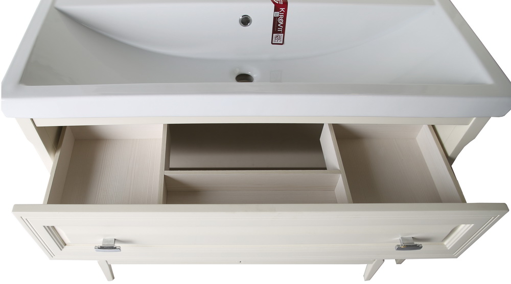 Подстолье белое с ящиком Монте 100