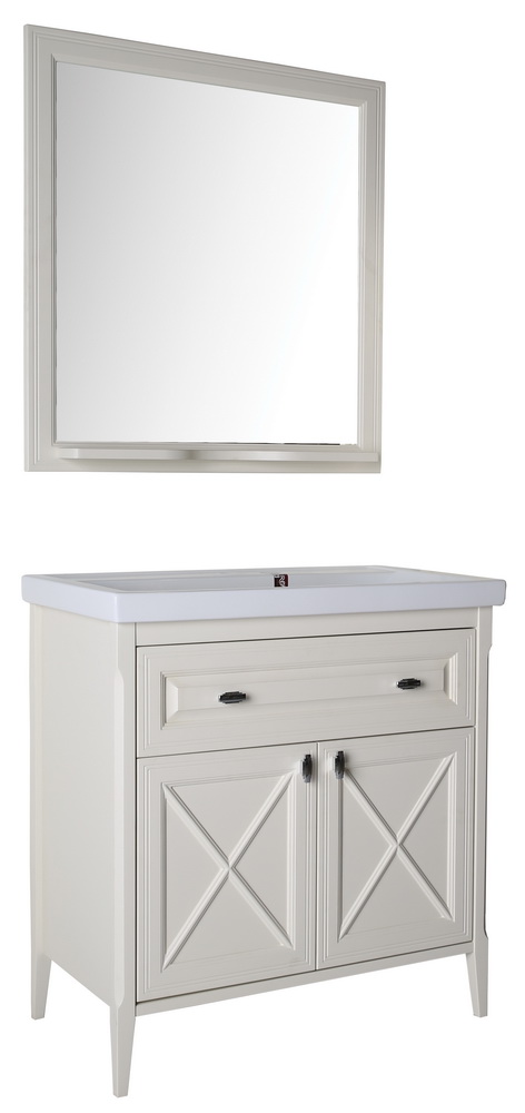 Подстолье белое с ящиком Монте 80