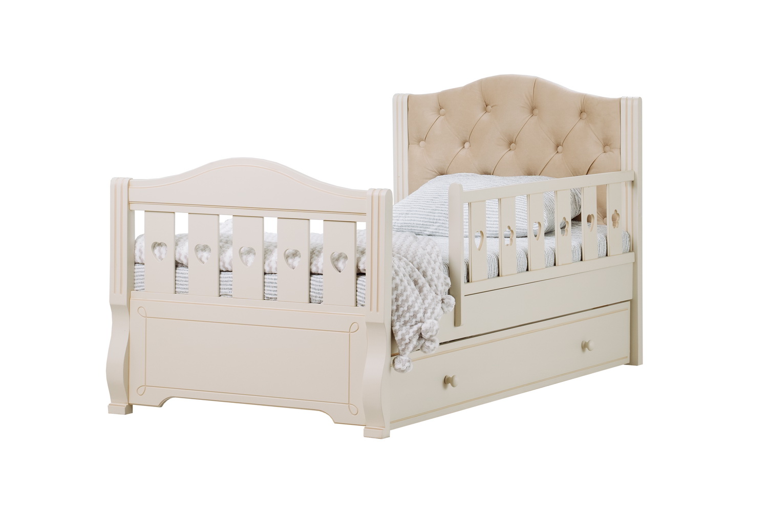 Кровать мягкая массив Бетти №14 900Х2000