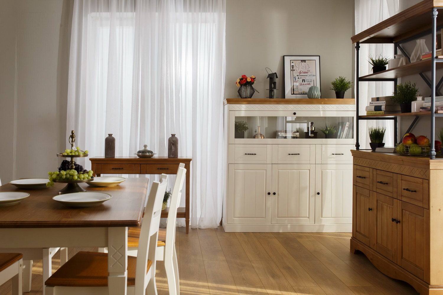 Сервант с 3 ящиками Дания 3-ств №3