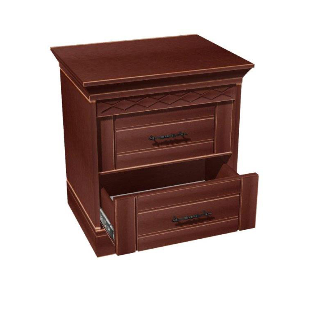 Тумба с 2 ящиками сосна Дания №8