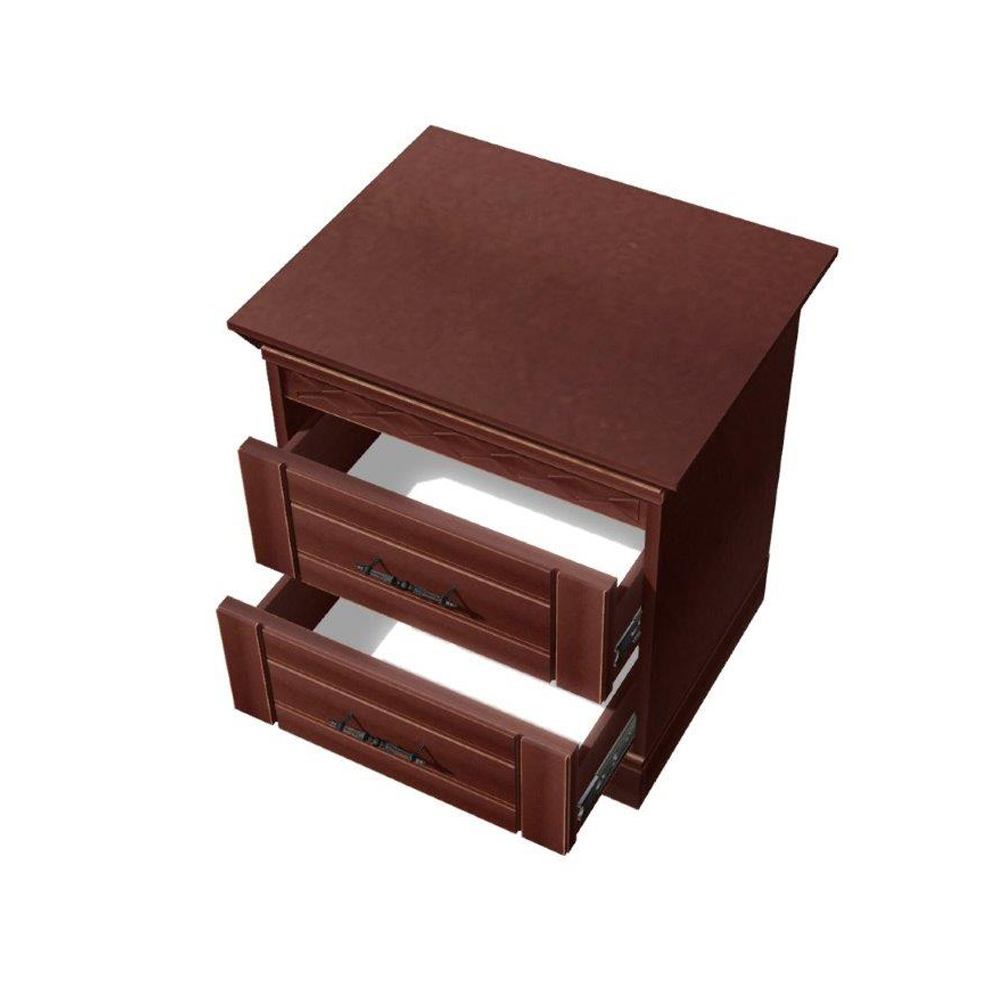 Тумба с 2 ящиками сосна Дания №8