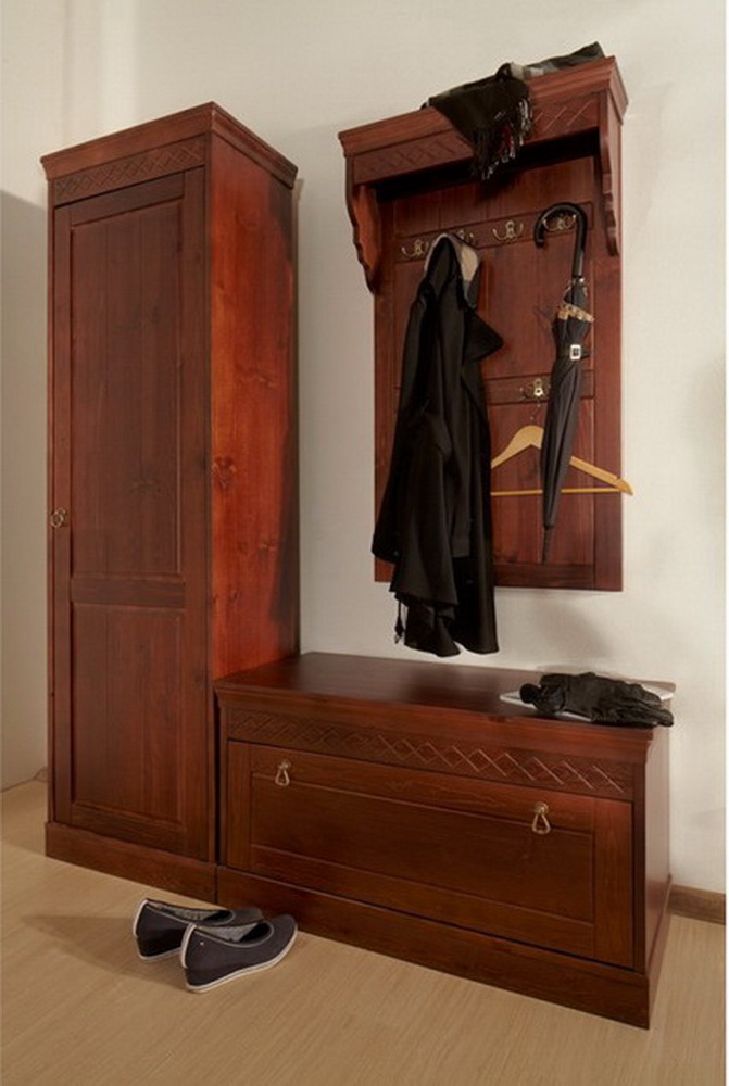 Шкаф одностворчатый в прихожую Дания