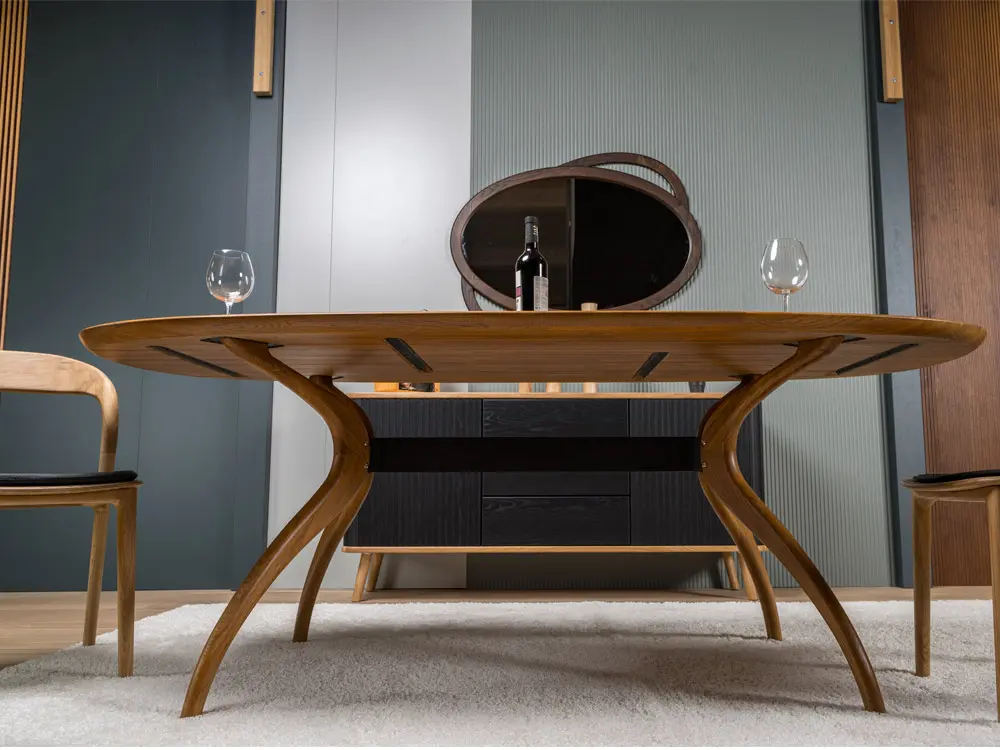 Стол Архар обеденный массив дуба 1600