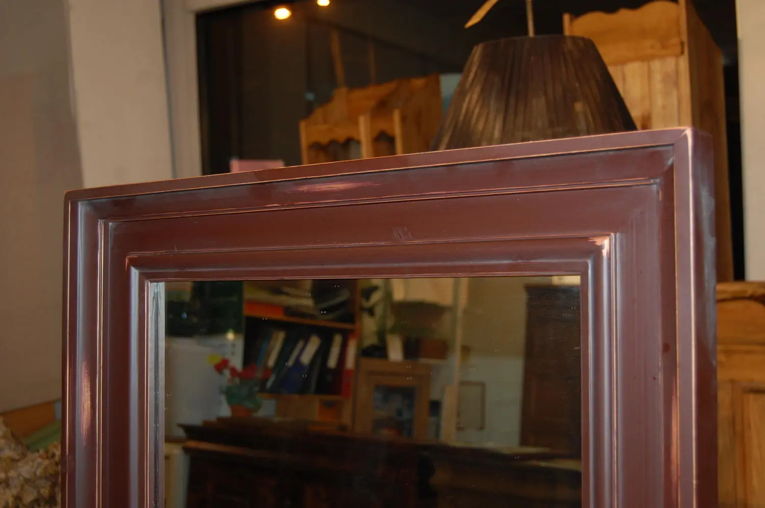 Зеркало Валенсия 2-43  сосна