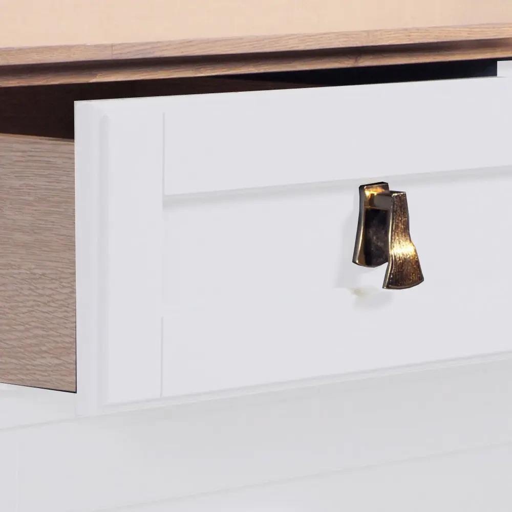 Комод Талья  ГМ  6563-11, белый/натуральный дуб