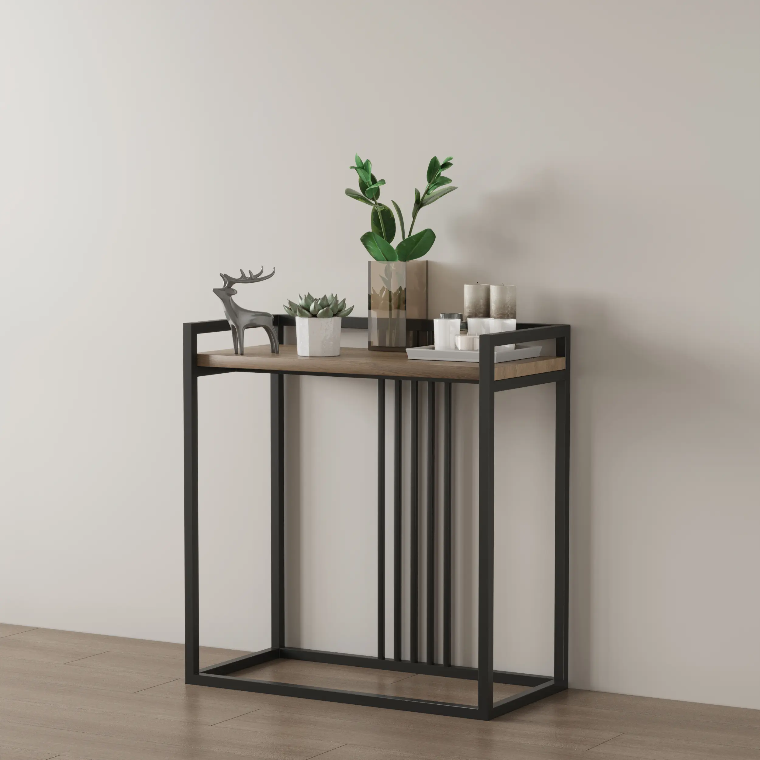 Консоль в стиле лофт 11-01