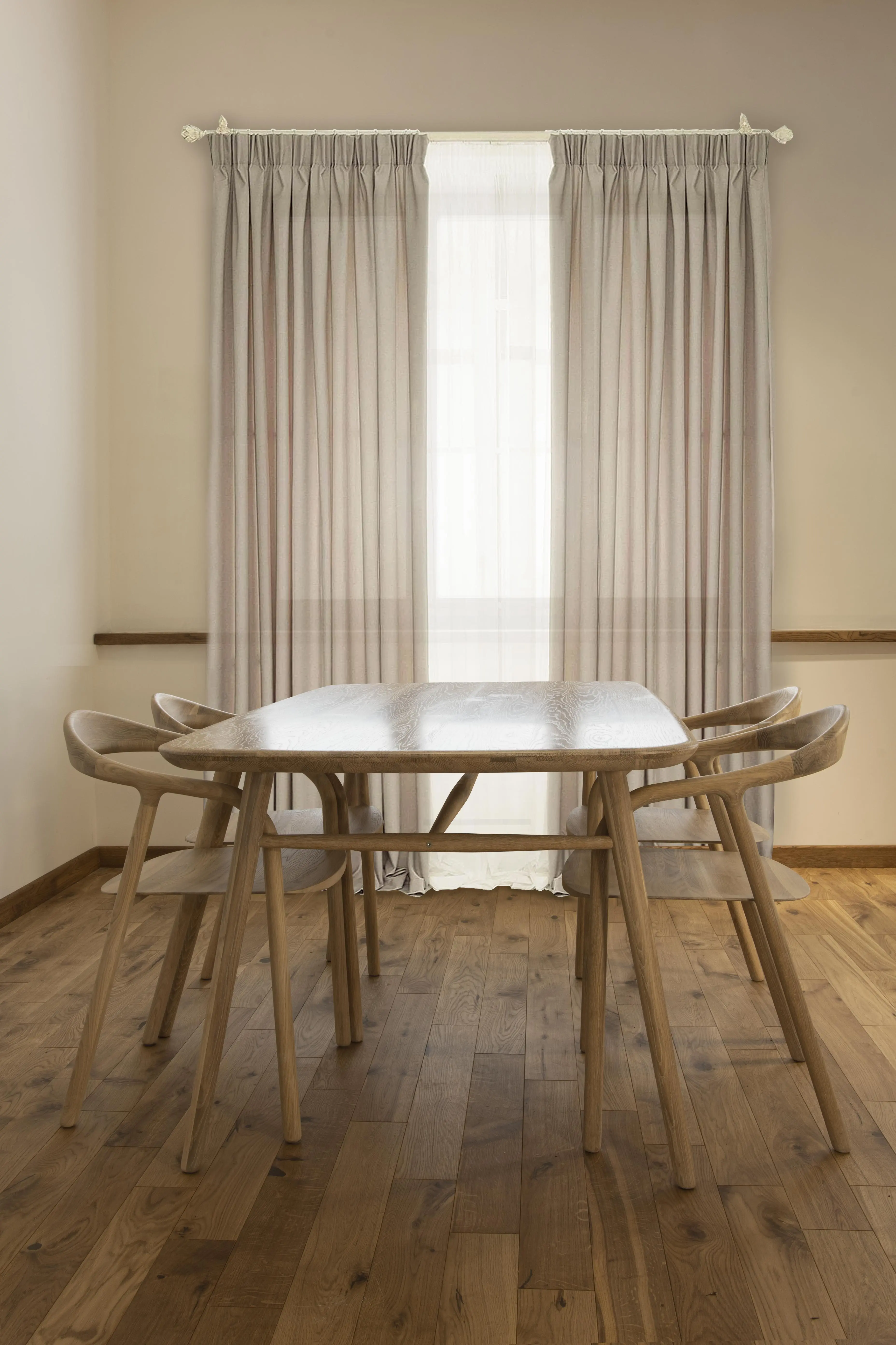 Стол Тайфун обеденный массив дуба 2000