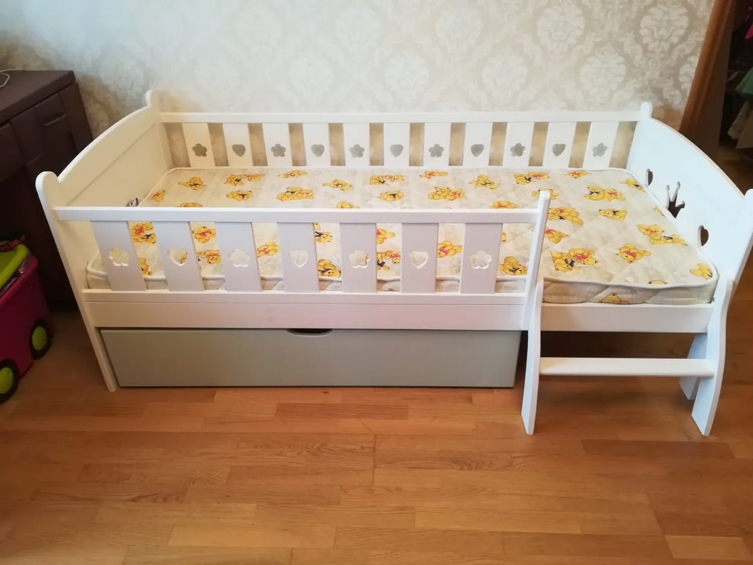 Кровать из массива сосны  ТК №1 800х1600