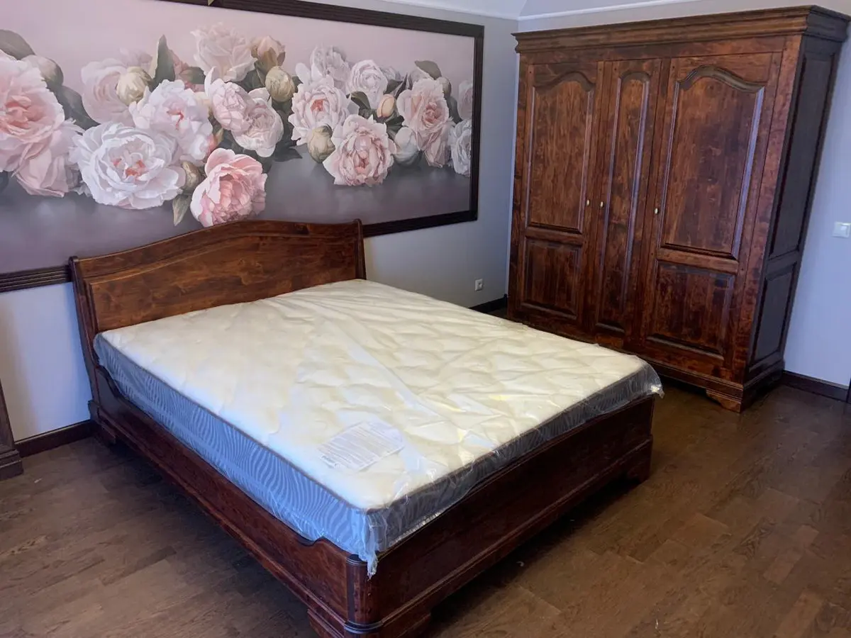 Кровать массив ольхи Луи Филипп ОВ 03 2000х2200