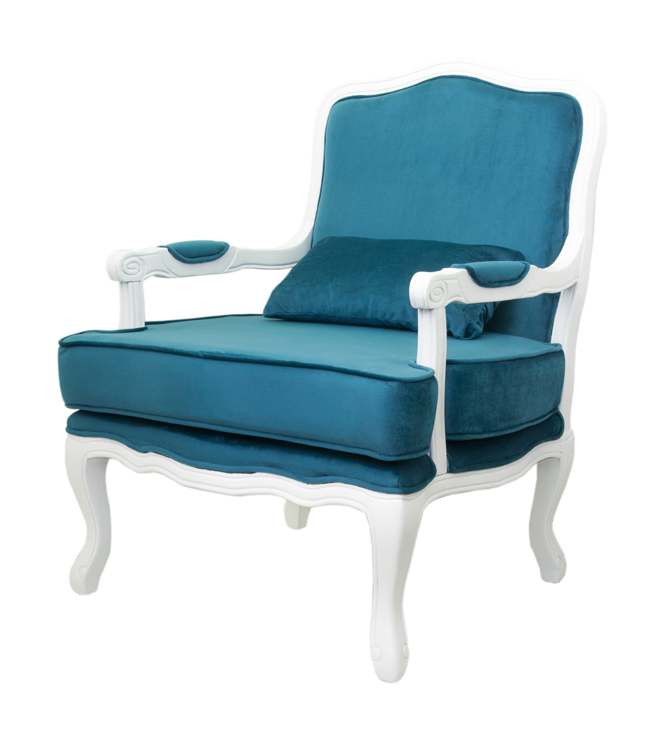 Полукресло модерн Nitro Blue and White