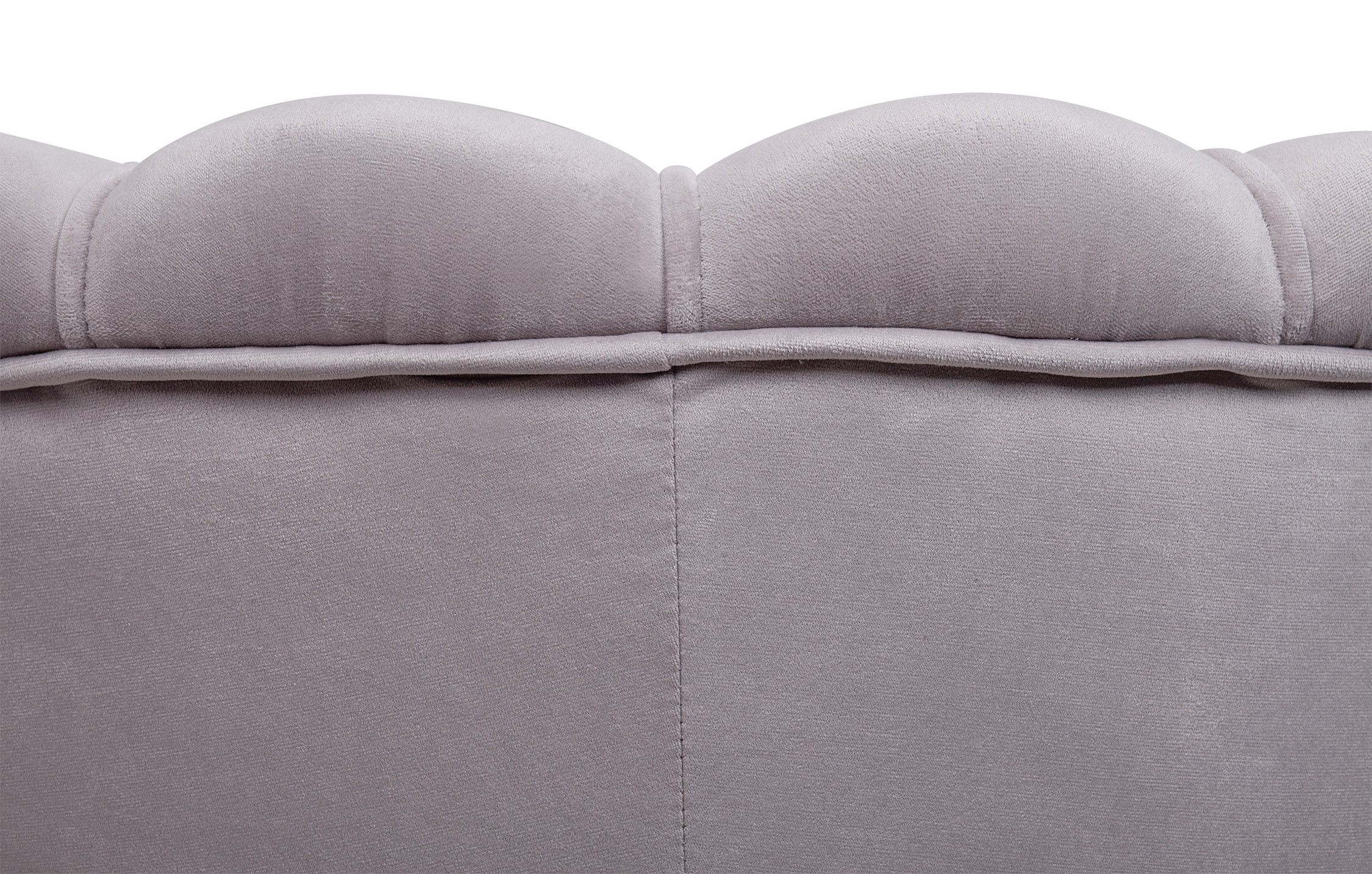 Низкое кресло ракушка Pearl Grey