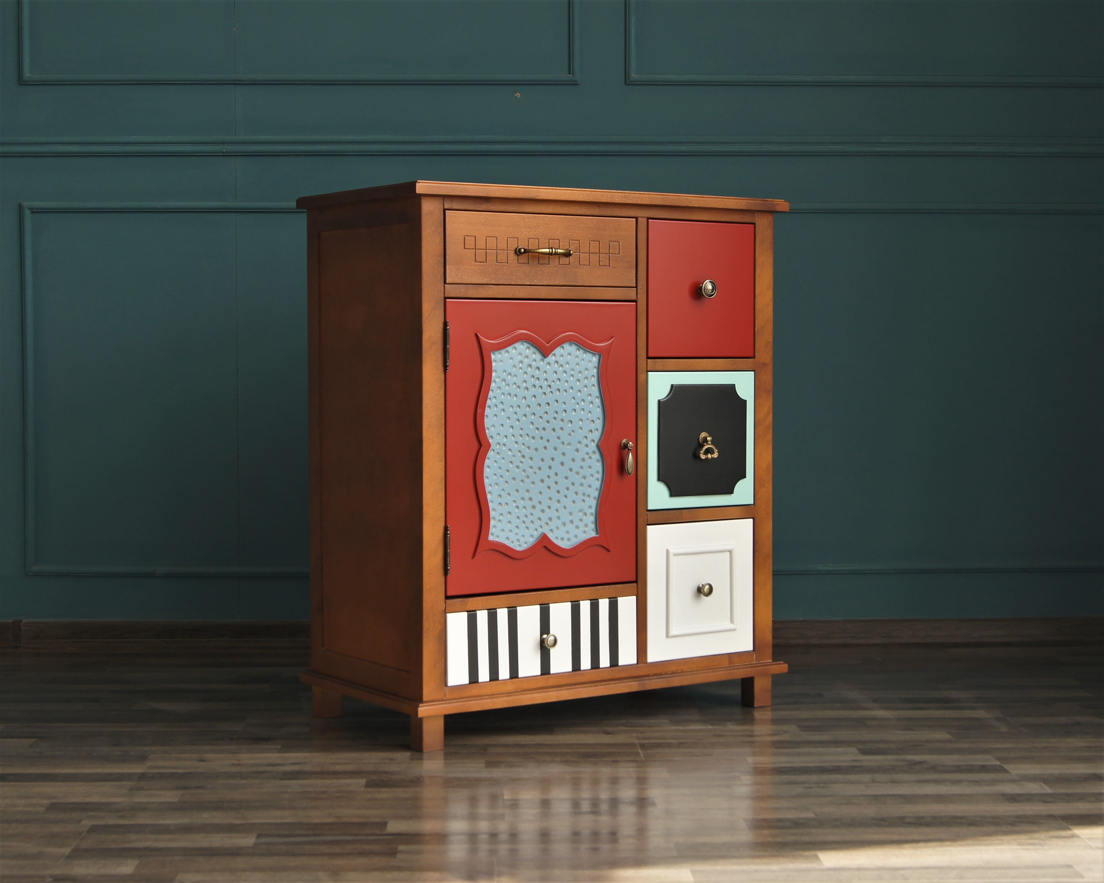 Комод универсальный с ящиками «Gouache Birch» арт M10595ETG/1