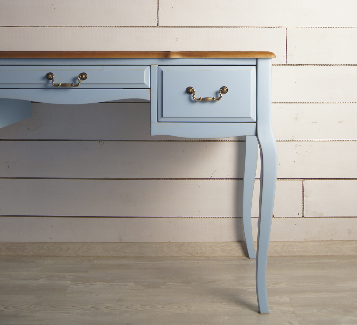 Стол письменный с 3 ящиками "Leontina Blue"