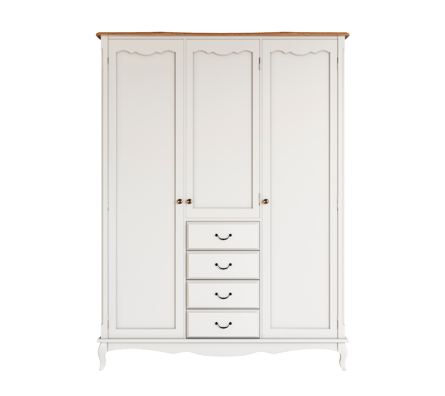 Шкаф Leontina для одежды с ящиками