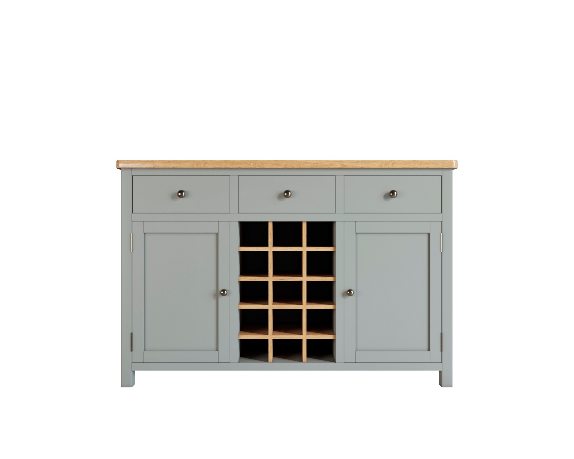 Винный шкаф с ящиками "Jules Verne" серый