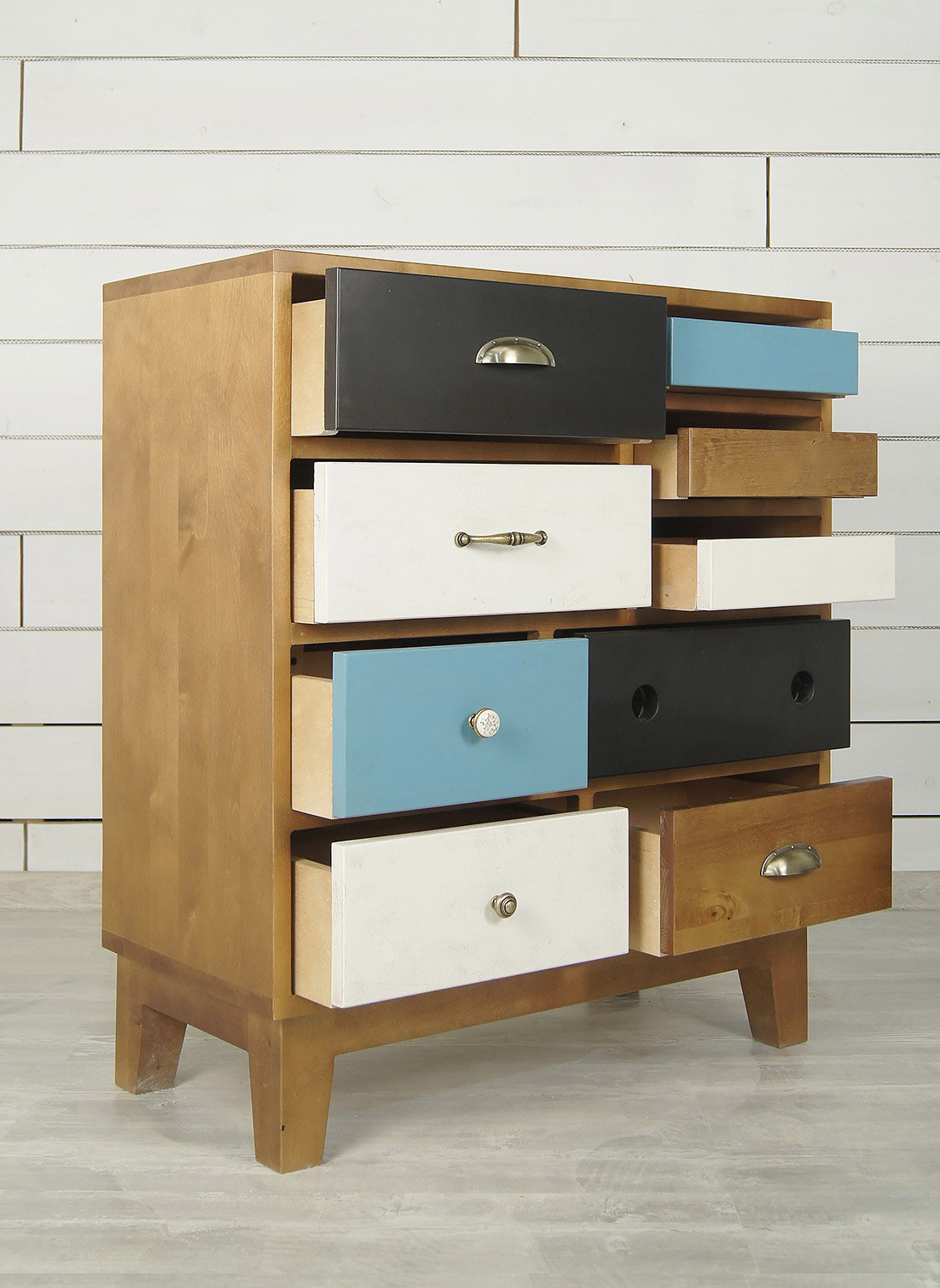 Комод 9 ящиков «Aquarelle Birch»