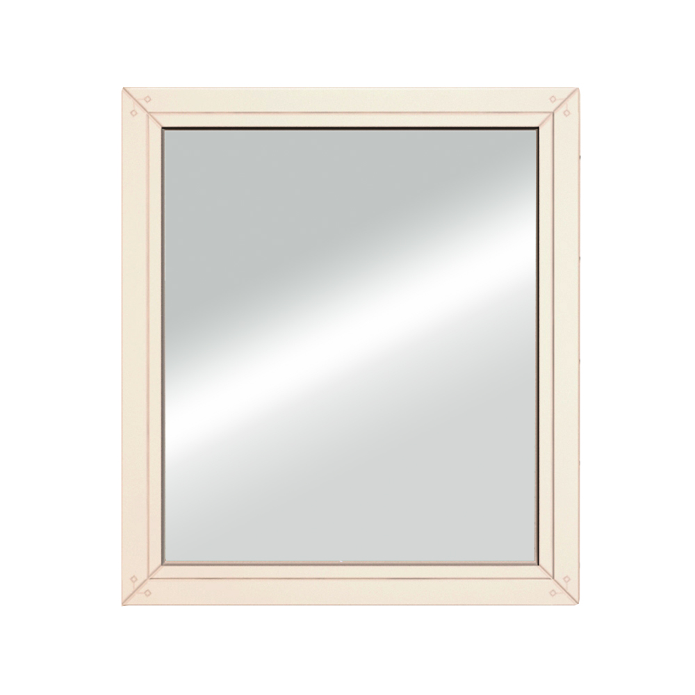 Зеркало в рамке из дерева "Olivia" в бежевом цвете