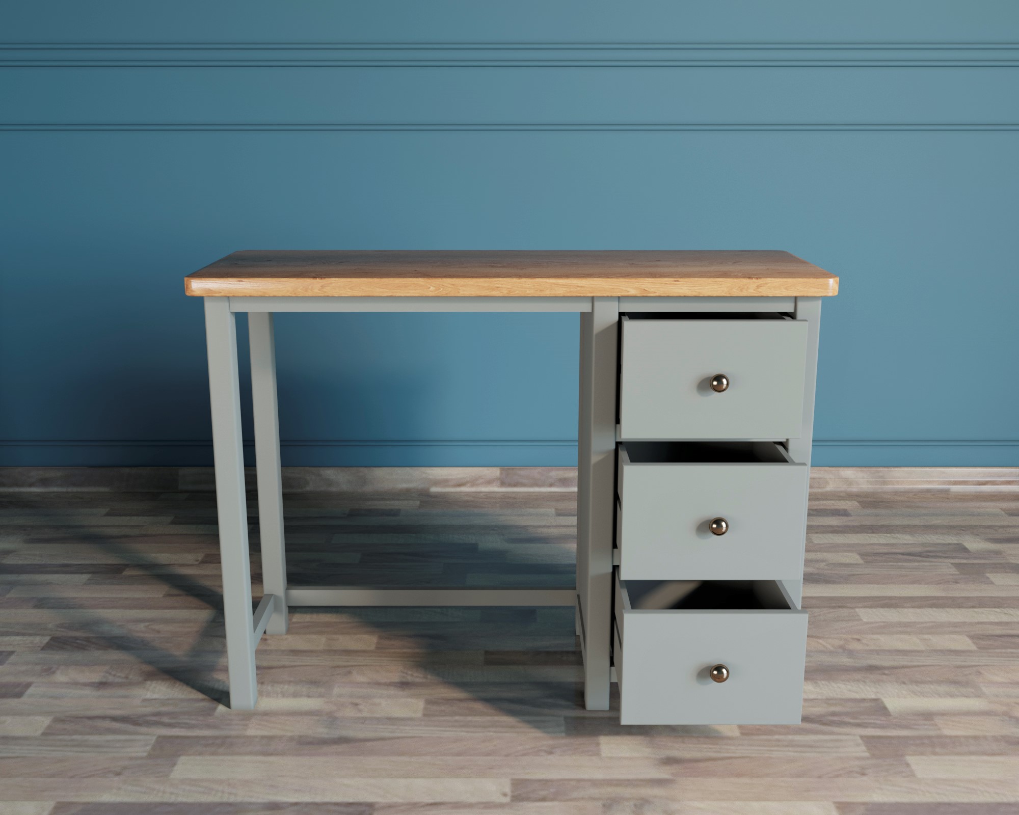 Малый рабочий стол "Jules Verne" серый