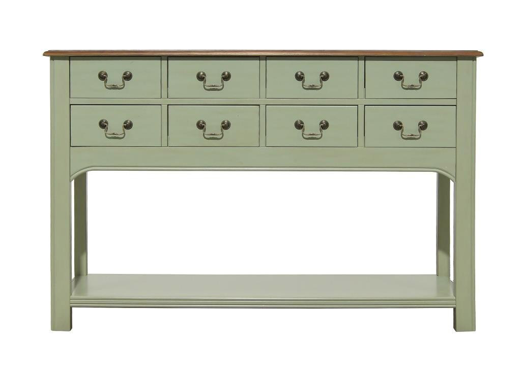Консоль из дерева "Olivia" восемь ящиков