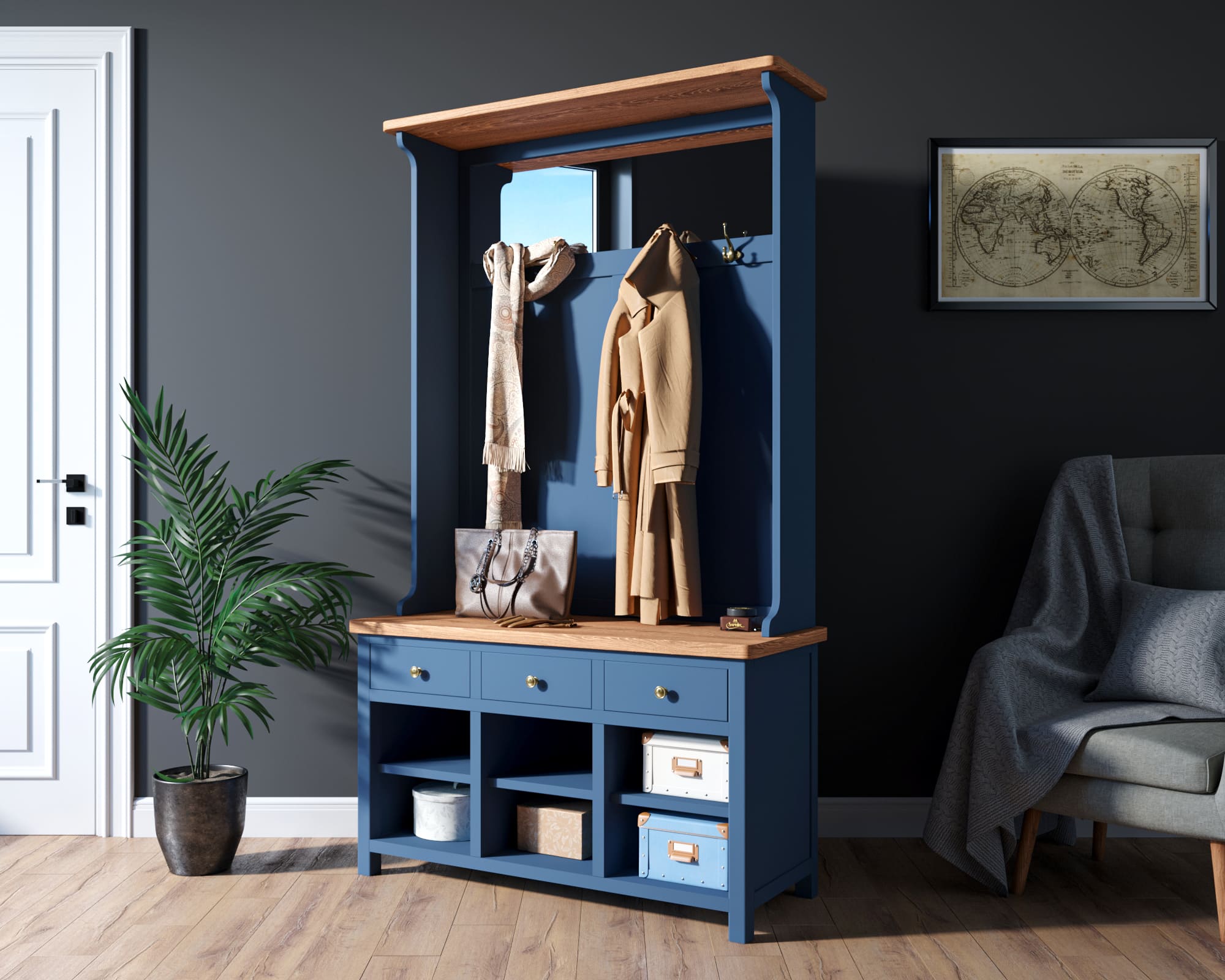 Прихожая в стиле Кантри "Jules Verne"