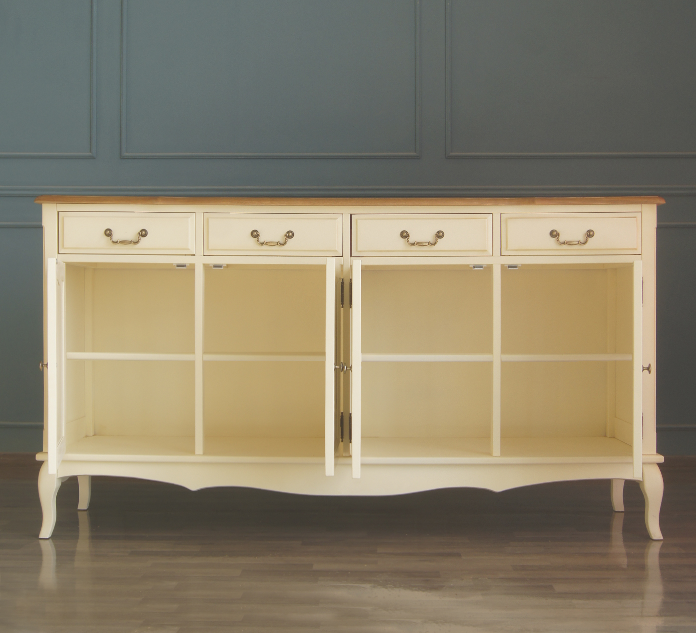 Комод массив дерева "Leontina" с ящиками и дверками