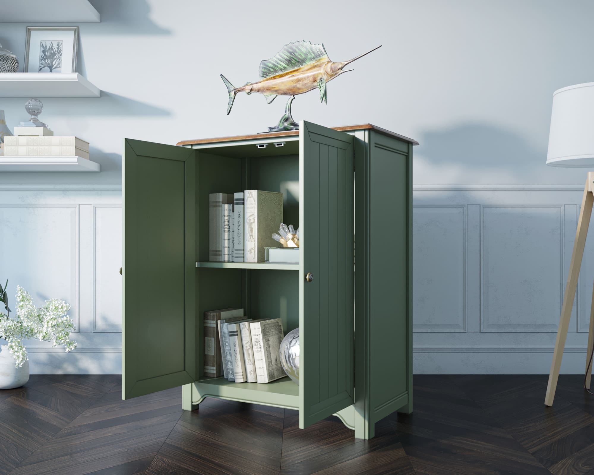 Комод массив дерева Olivia 2 двери