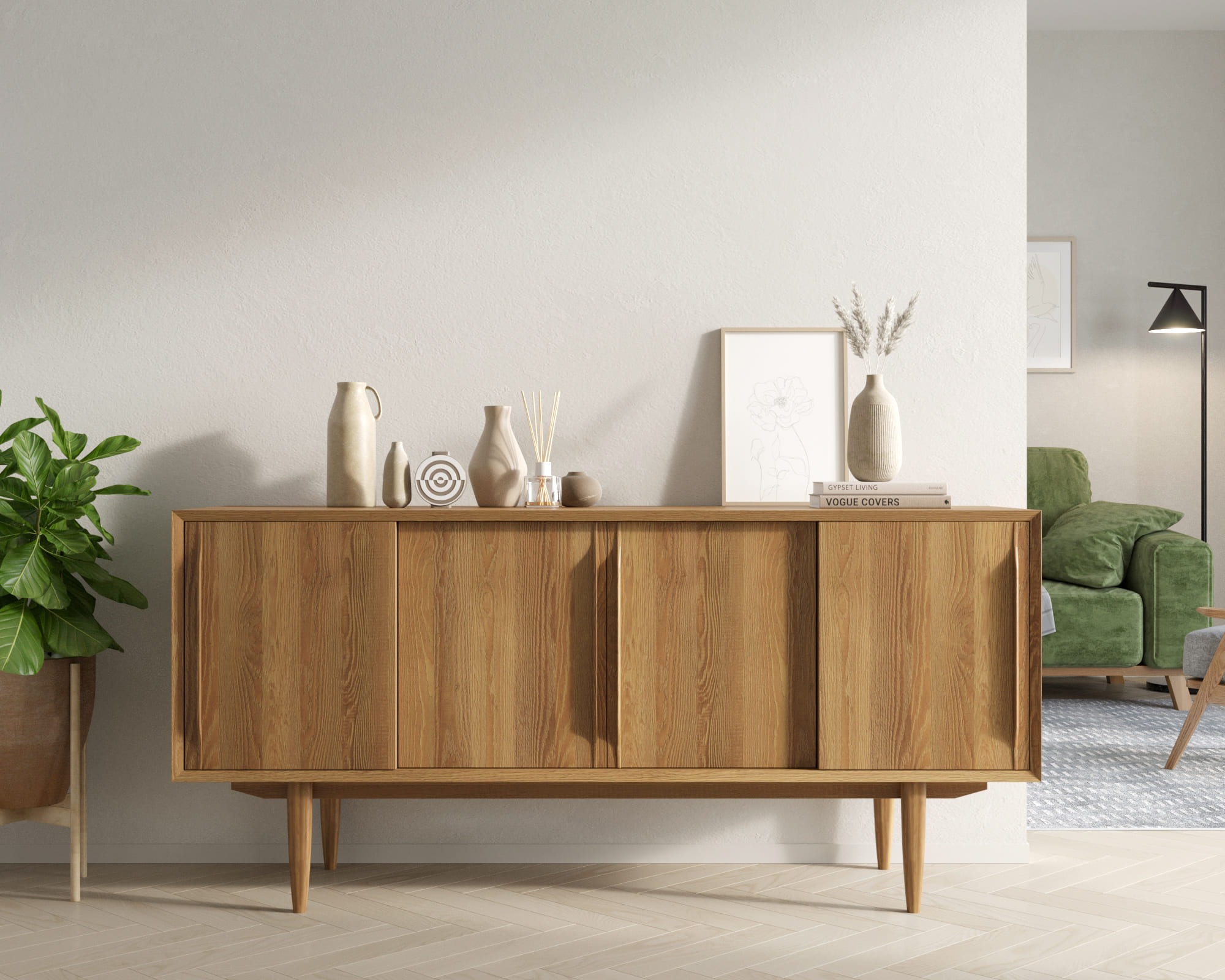 Комод "Bruni" четыре дверки