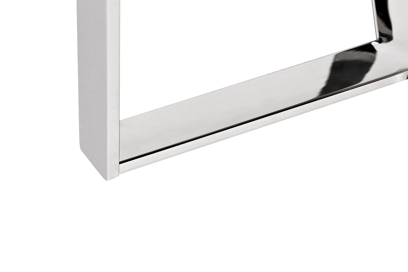 47ED-ET031	Стол журнальный прозр.стекло/хром 