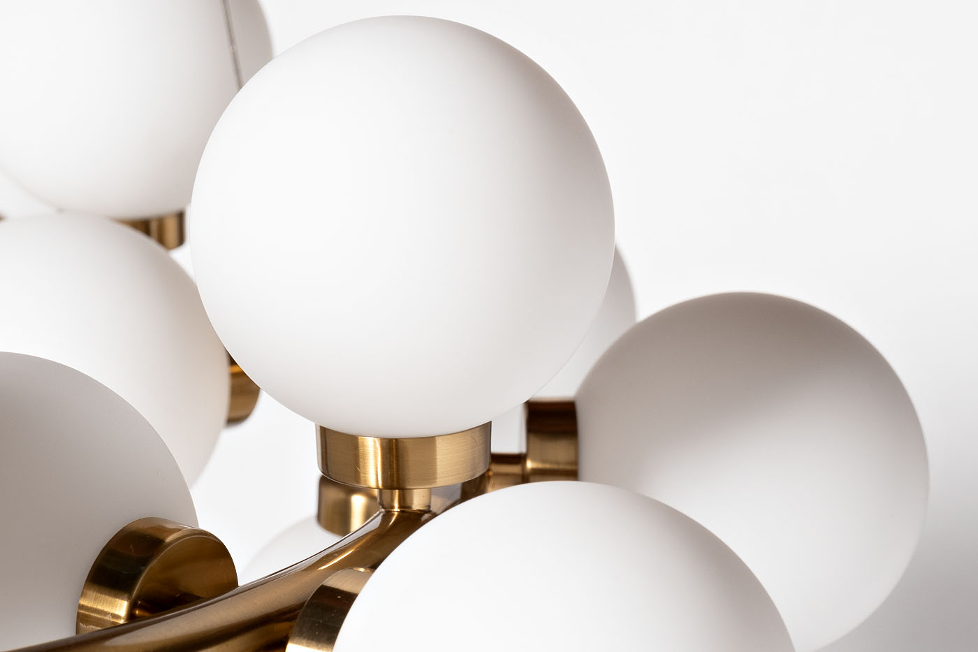 91GH-025 Лампа потолочная, латунь d.73*h.25,5 см