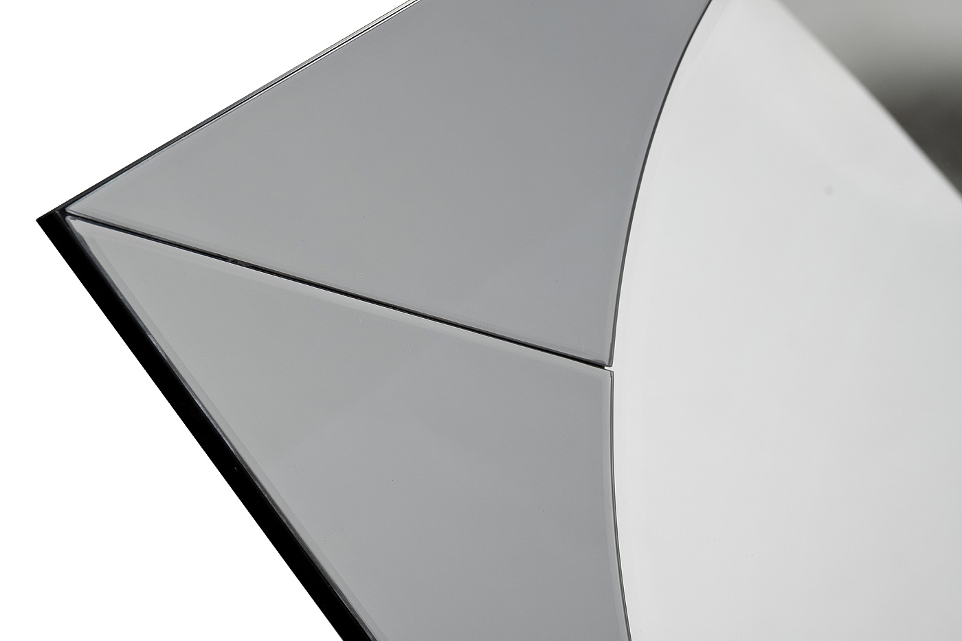 KFG124 Зеркало квадратное с золотыми вставками 