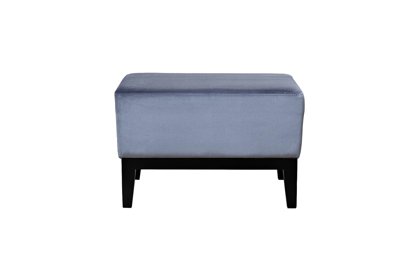 Банкетка Stella 60 прямоугольная синяя Velv Sin