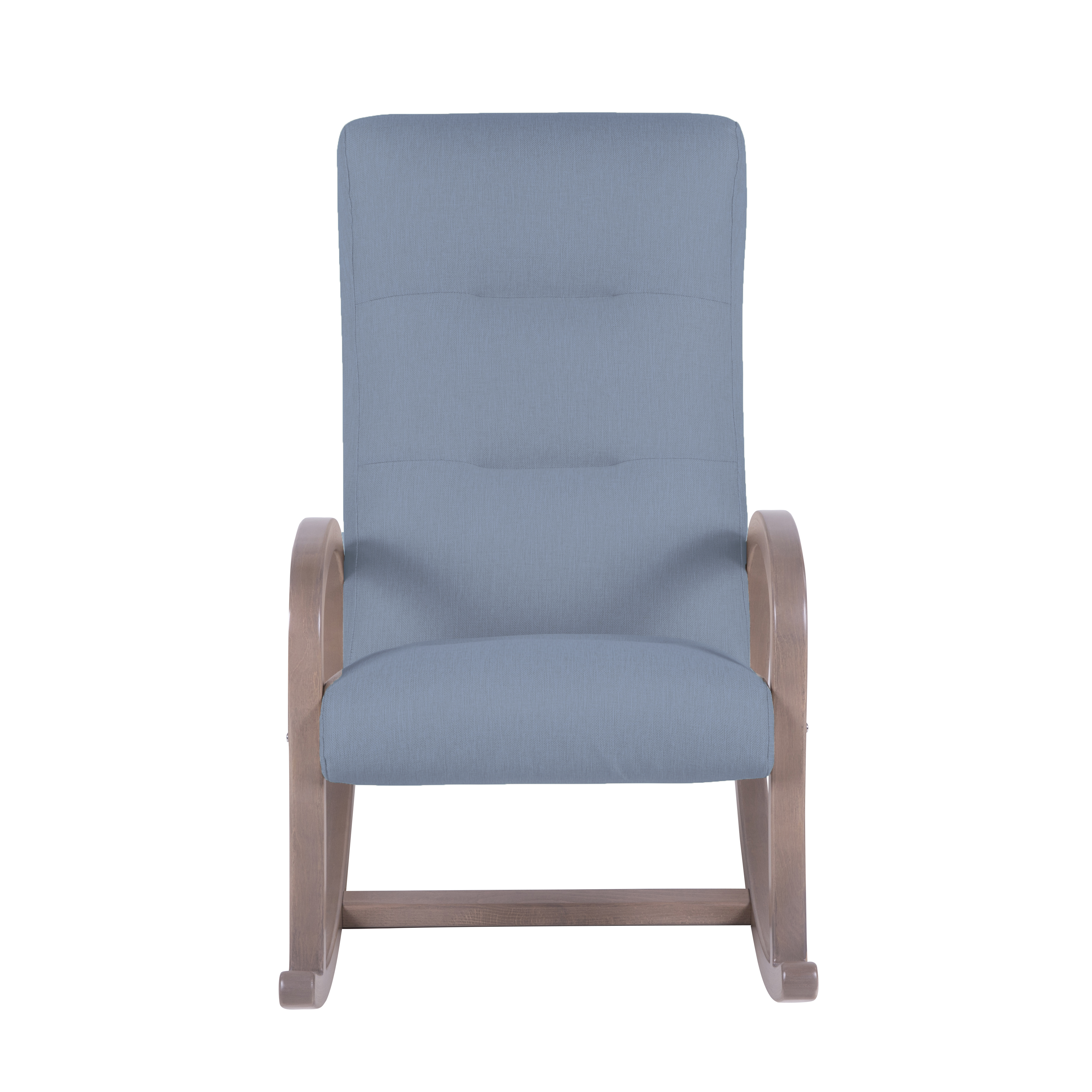 кресло-качалка Камея  фреш 11 голубой каркас  Шимо