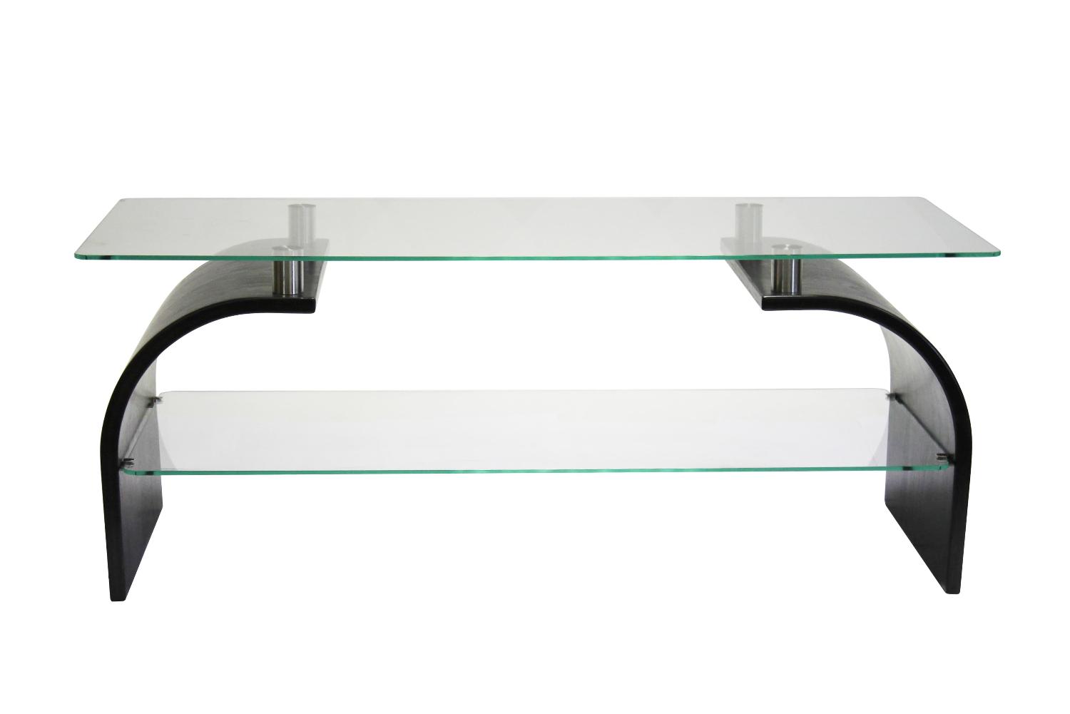 журнальный стол Гурон 2   каркас  Венге структура