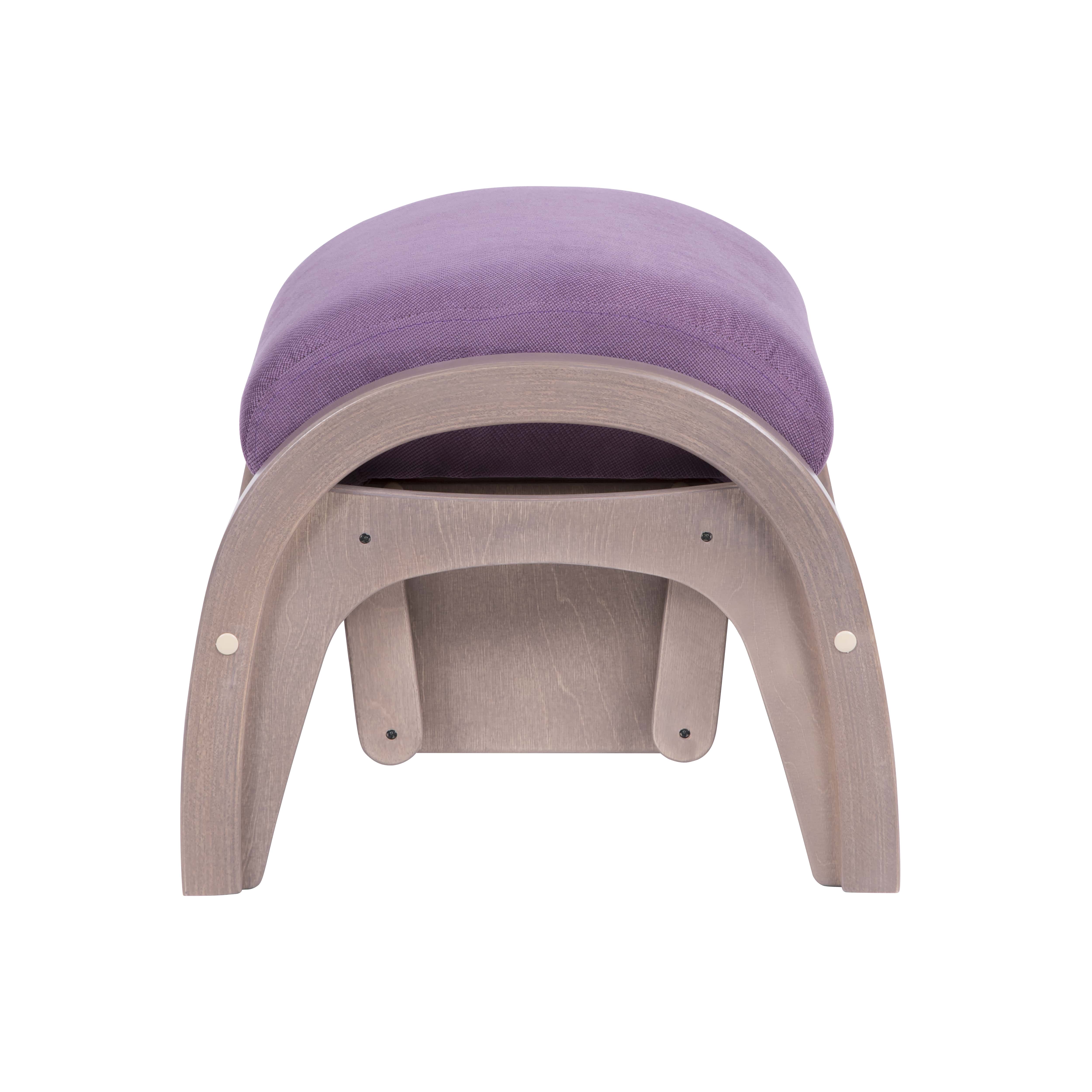 пуф Мэтисон  Лиловый каркас  Шимо