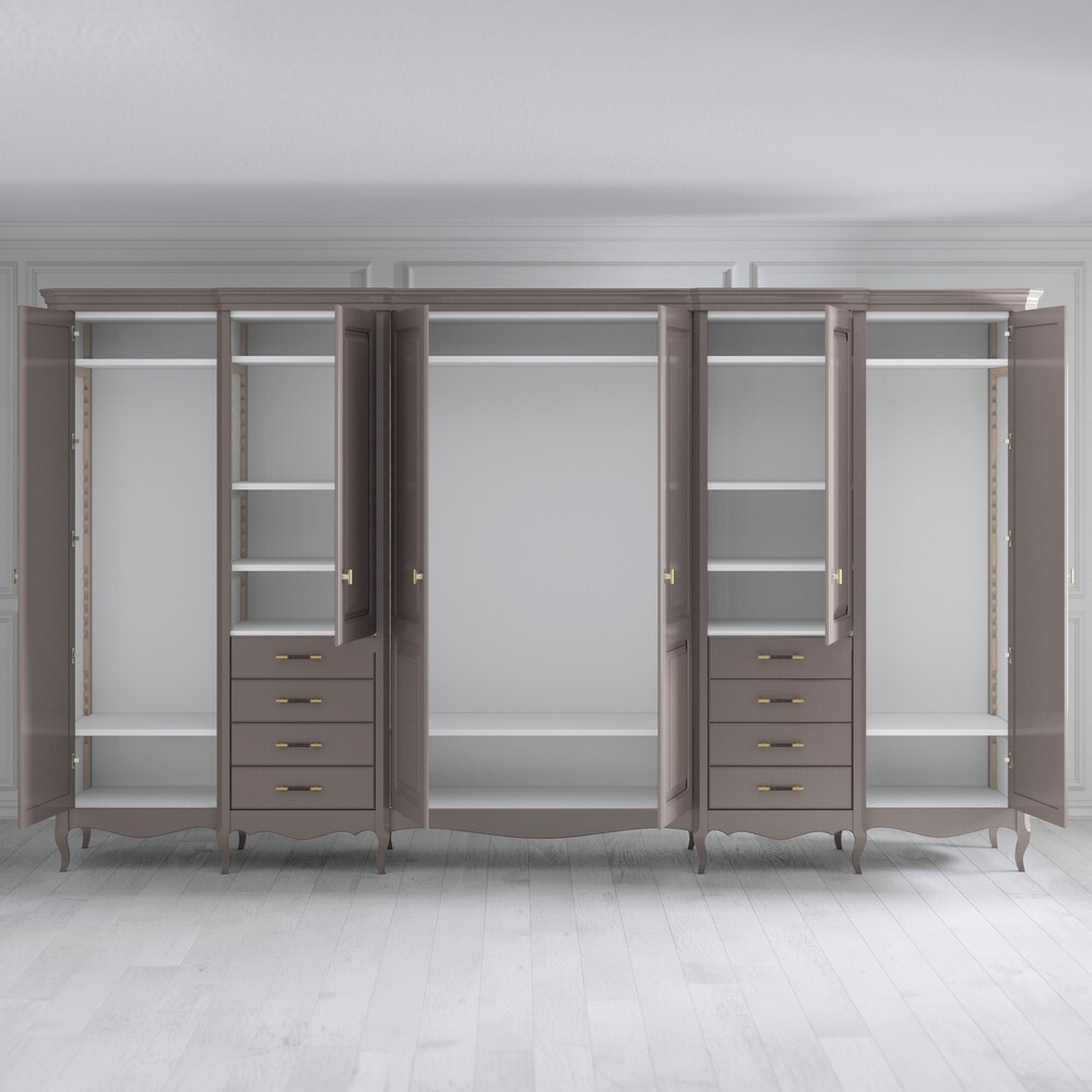 Шкаф 6 дверей 