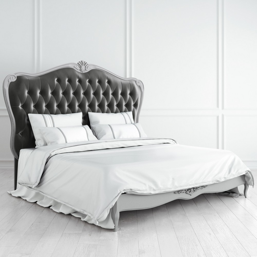 Кровать с мягким изголовьем 180*200 