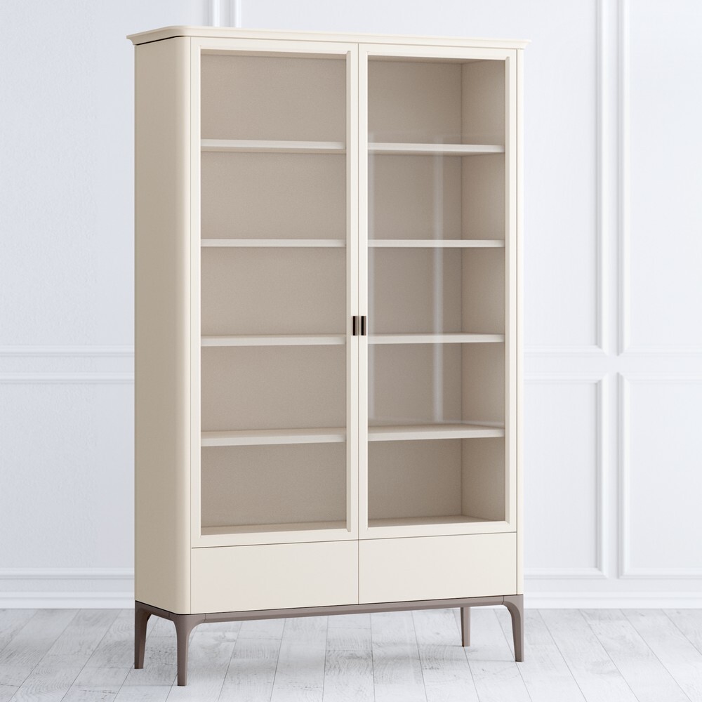 Шкаф книжный 2 ящика 