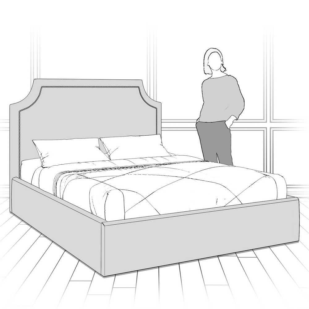 Кровать с подъемным механизмом K09-1800-G-0363