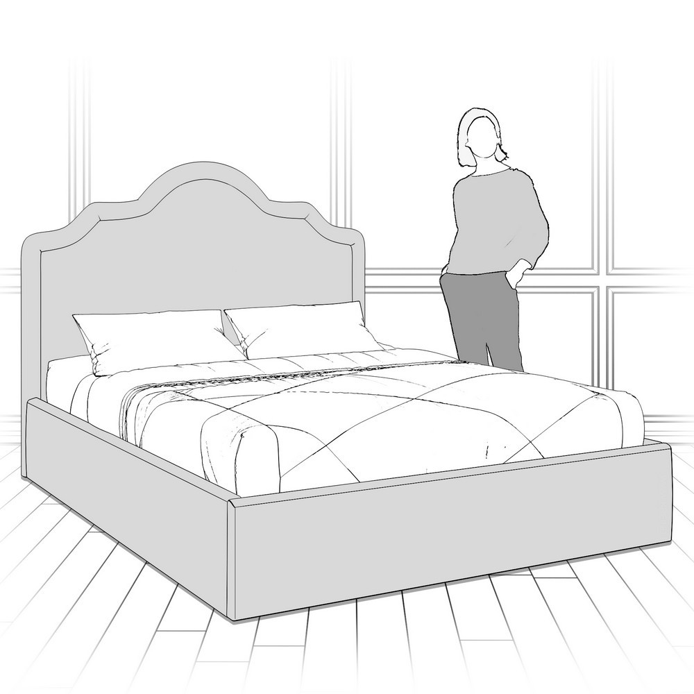 Кровать с подъемным механизмом K05-1400-B08