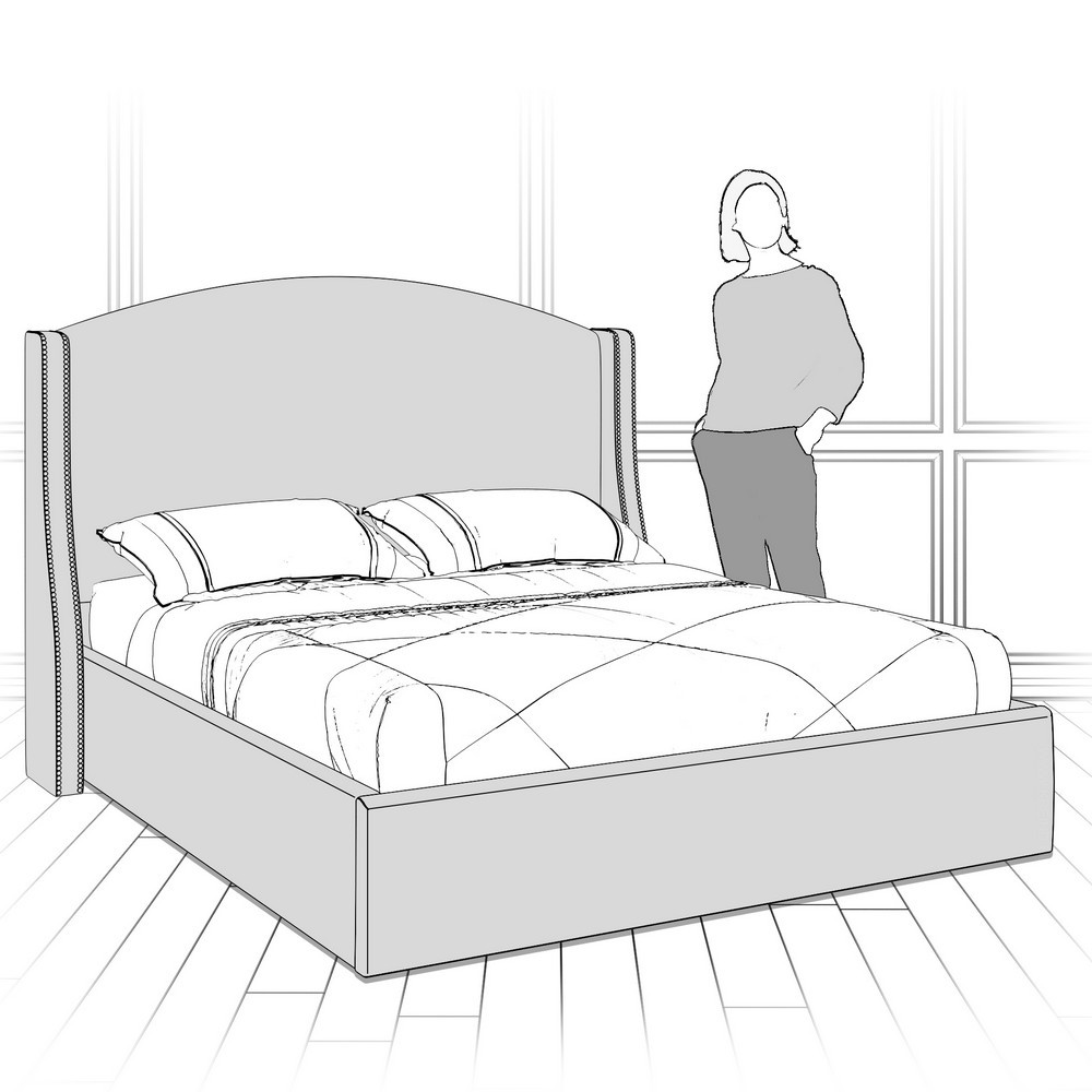 Кровать с подъемным механизмом K10-1800-N-0377