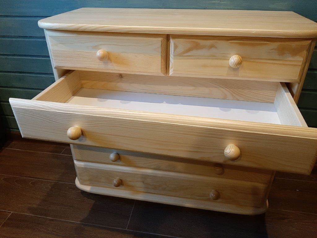 Комод с шестью ящиками массив сосны Вокко 82-06