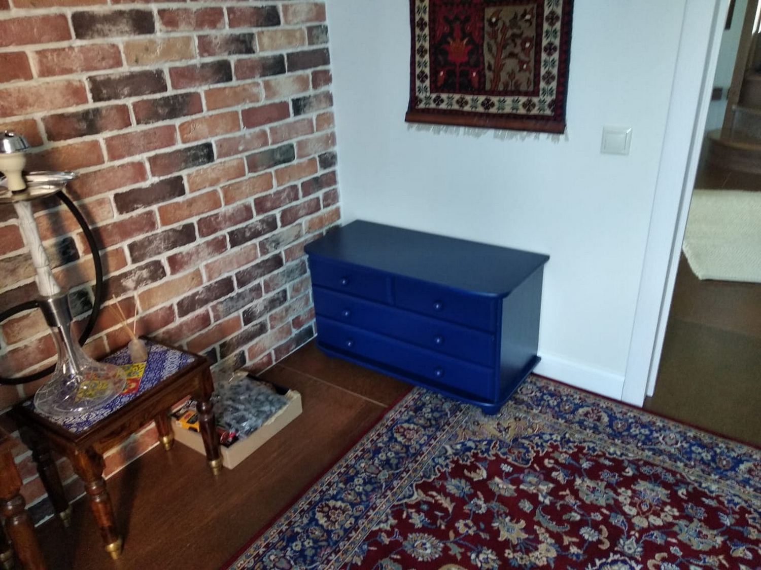 Комод с 4 ящиками массив сосны Вокко 82-04