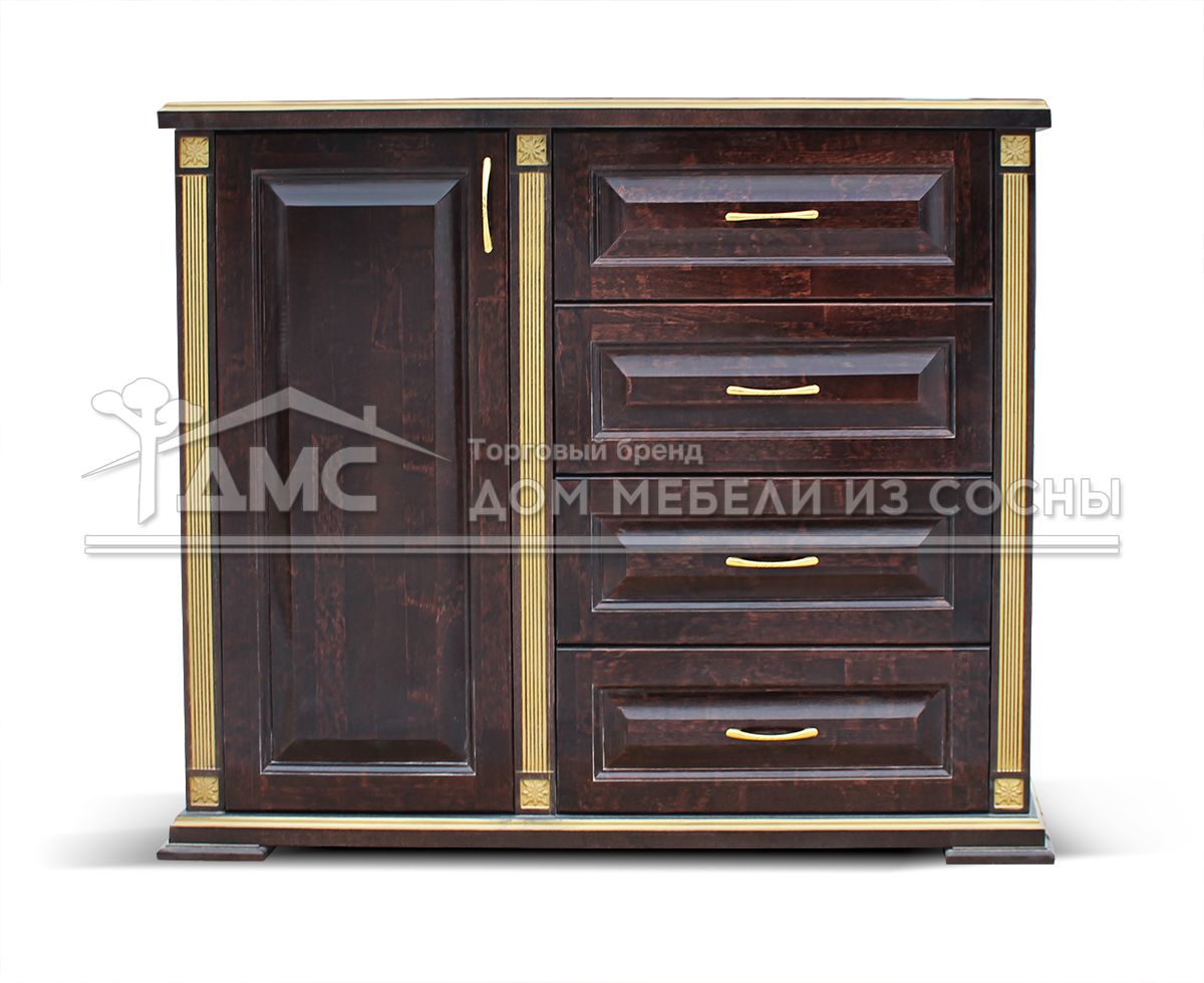 Комод Грета дверка и 4 ящика