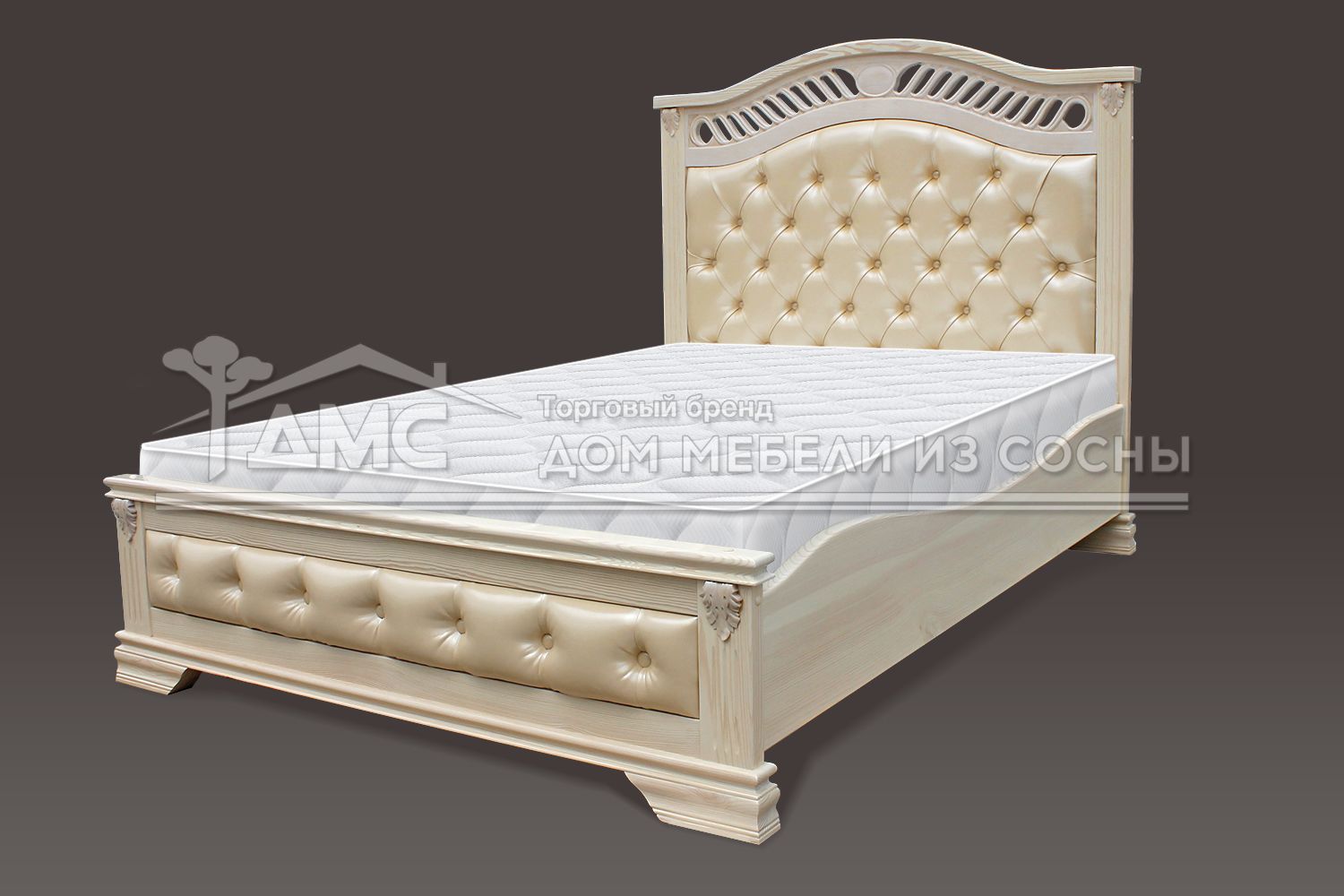 Кровать Оливия Люкс 1200х2000